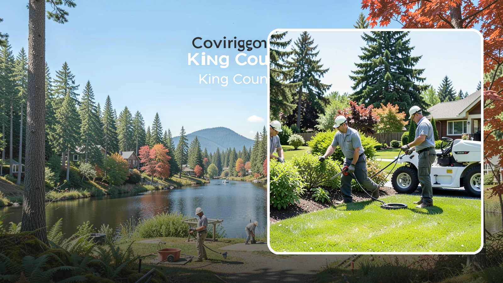 Commercial Landscape Maintenance in Covington, King County, WA - Full-service grounds care that keeps Puget Sound commercial properties polished, safe, and welcoming to tenants and customers...