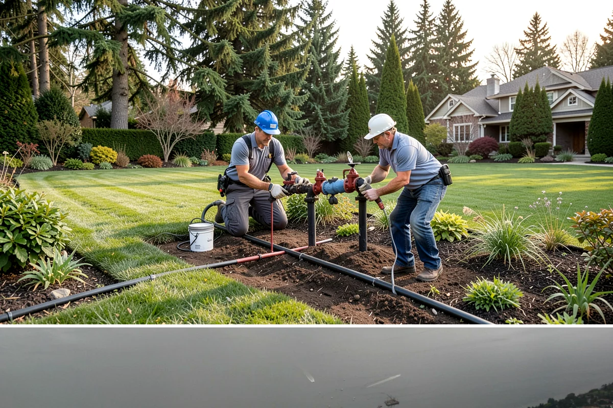 Commercial Landscape Maintenance in Des Moines, King County, WA - Delivered on a year-round contract with weekly or biweekly visits in the growing season and reduced winter visits focused on...