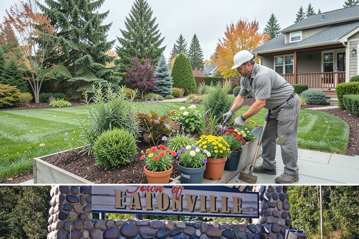 Commercial Landscape Maintenance in Eatonville, Pierce County, WA - Delivered on a year-round contract with weekly or biweekly visits in the growing season and reduced winter visits focused on...