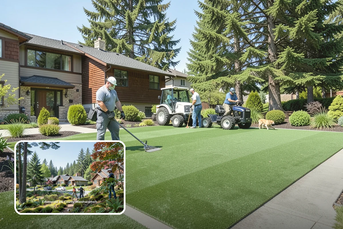 Commercial Landscape Maintenance in Edgewood, Pierce County, WA - Reliable service that reflects well on your brand and tenants