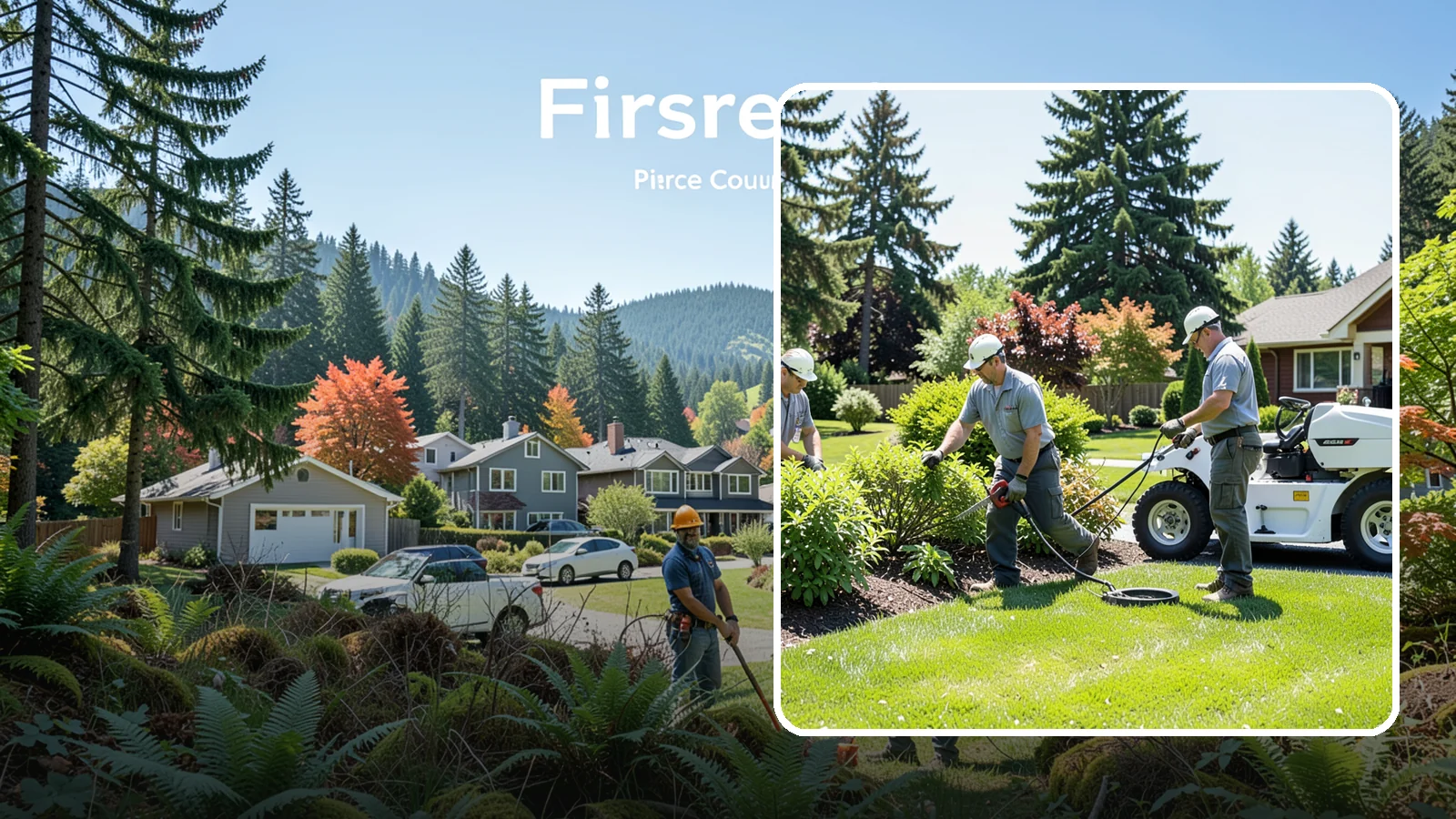 Commercial Landscape Maintenance in Fircrest, Pierce County, WA - Full-service grounds care that keeps Puget Sound commercial properties polished, safe, and welcoming to tenants and customers...