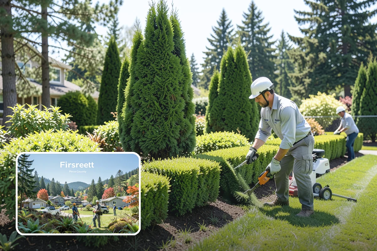 Commercial Landscape Maintenance in Fircrest, Pierce County, WA - Reliable service that reflects well on your brand and tenants