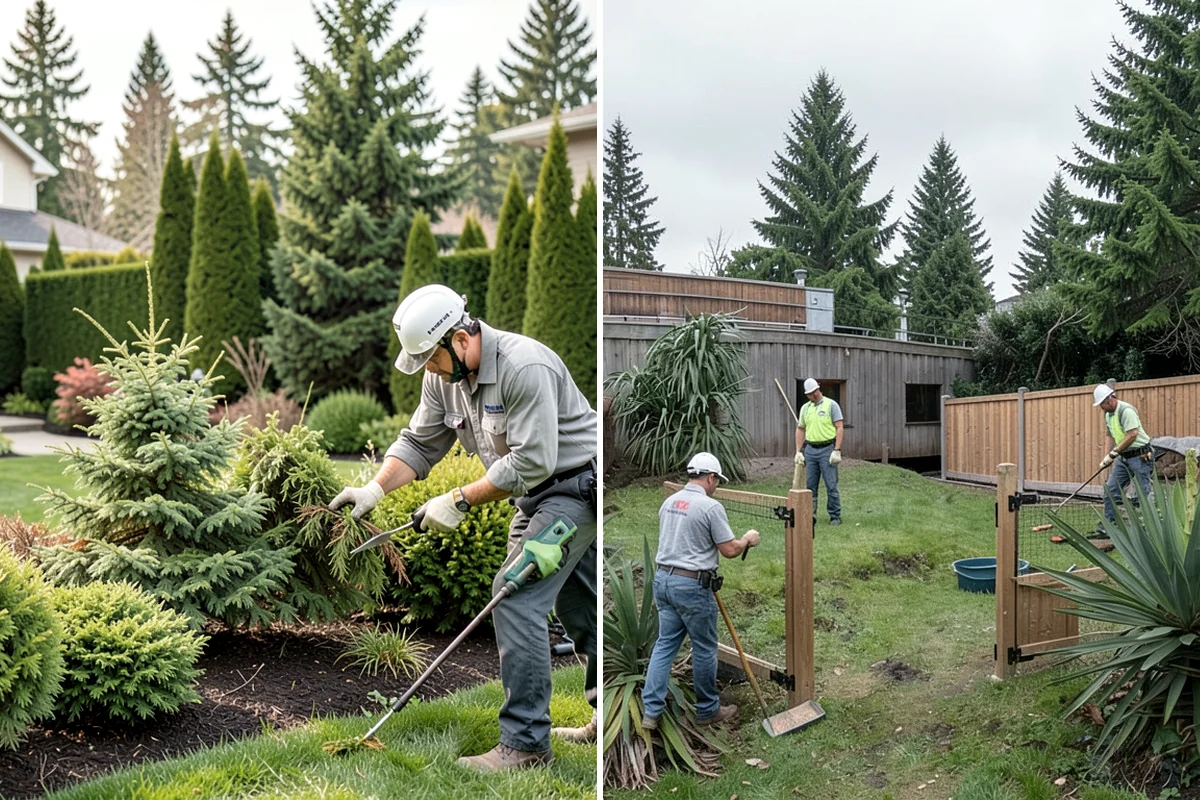 Commercial Landscape Maintenance in Fircrest, Pierce County, WA - Assess the site and review lease or ownership maintenance requirements