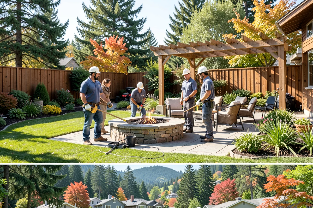 Commercial Landscape Maintenance in Fircrest, Pierce County, WA - Delivered on a year-round contract with weekly or biweekly visits in the growing season and reduced winter visits focused on...