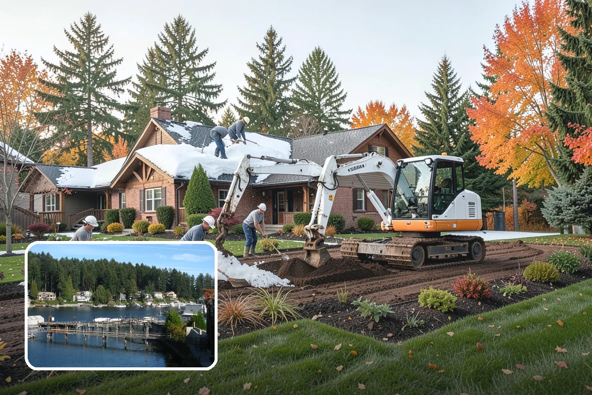 Commercial Landscape Maintenance in Gig Harbor, Pierce County, WA - Reliable service that reflects well on your brand and tenants