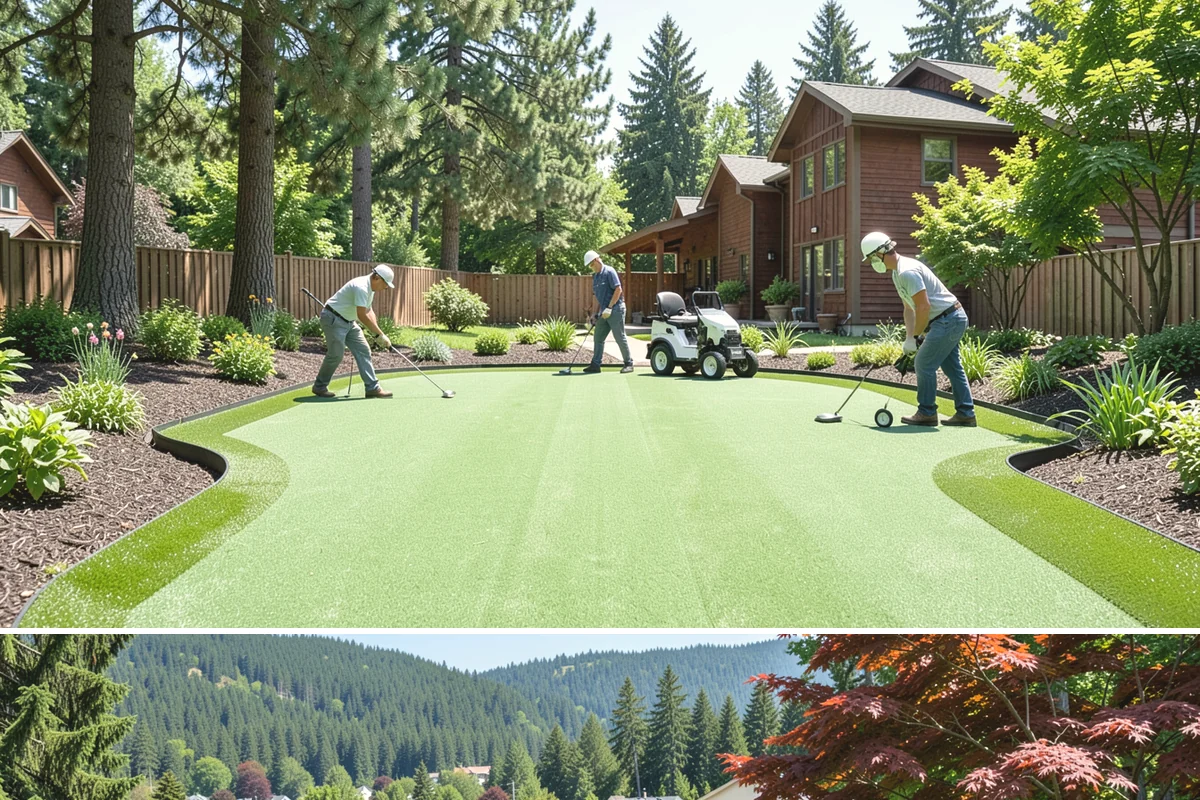 Commercial Landscape Maintenance in Index, Snohomish County, WA - Delivered on a year-round contract with weekly or biweekly visits in the growing season and reduced winter visits focused on...