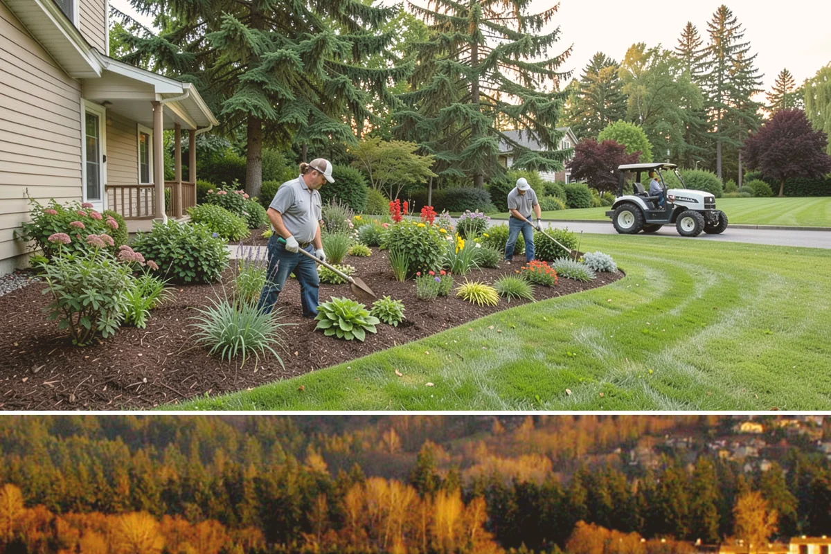 Commercial Landscape Maintenance in Kenmore, King County, WA - Delivered on a year-round contract with weekly or biweekly visits in the growing season and reduced winter visits focused on...