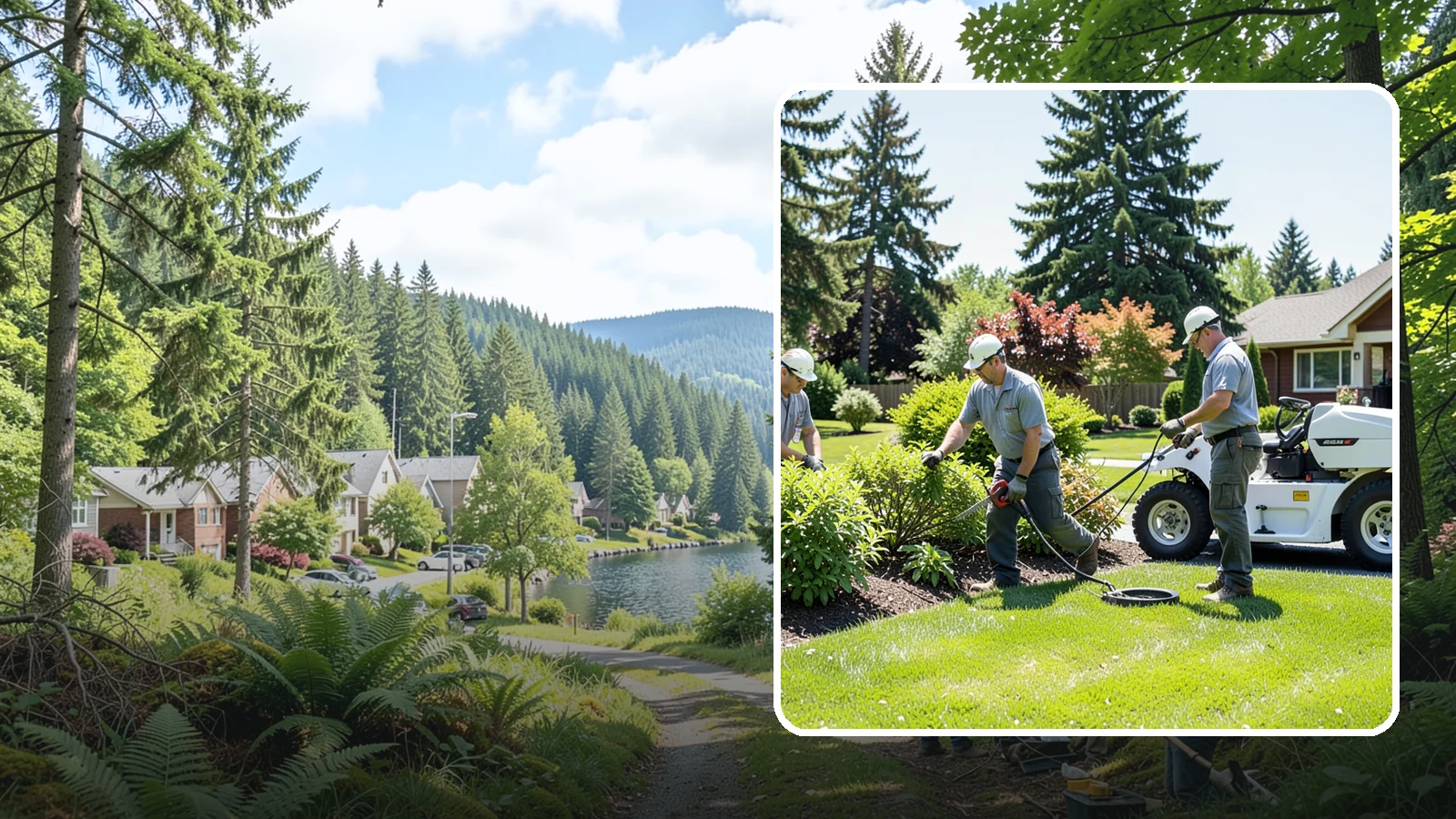 Commercial Landscape Maintenance in Lake Forest Park, King County, WA - Full-service grounds care that keeps Puget Sound commercial properties polished, safe, and welcoming to tenants and customers...
