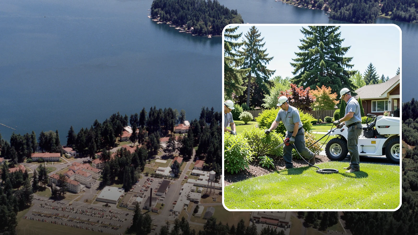 Commercial Landscape Maintenance in Lakewood, Pierce County, WA - Full-service grounds care that keeps Puget Sound commercial properties polished, safe, and welcoming to tenants and customers...