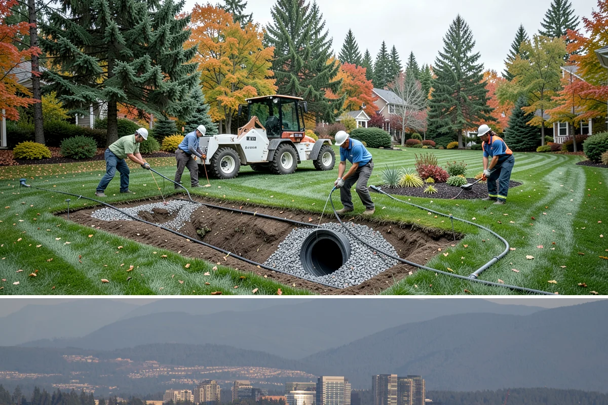 Commercial Landscape Maintenance in Medina, King County, WA - Delivered on a year-round contract with weekly or biweekly visits in the growing season and reduced winter visits focused on...