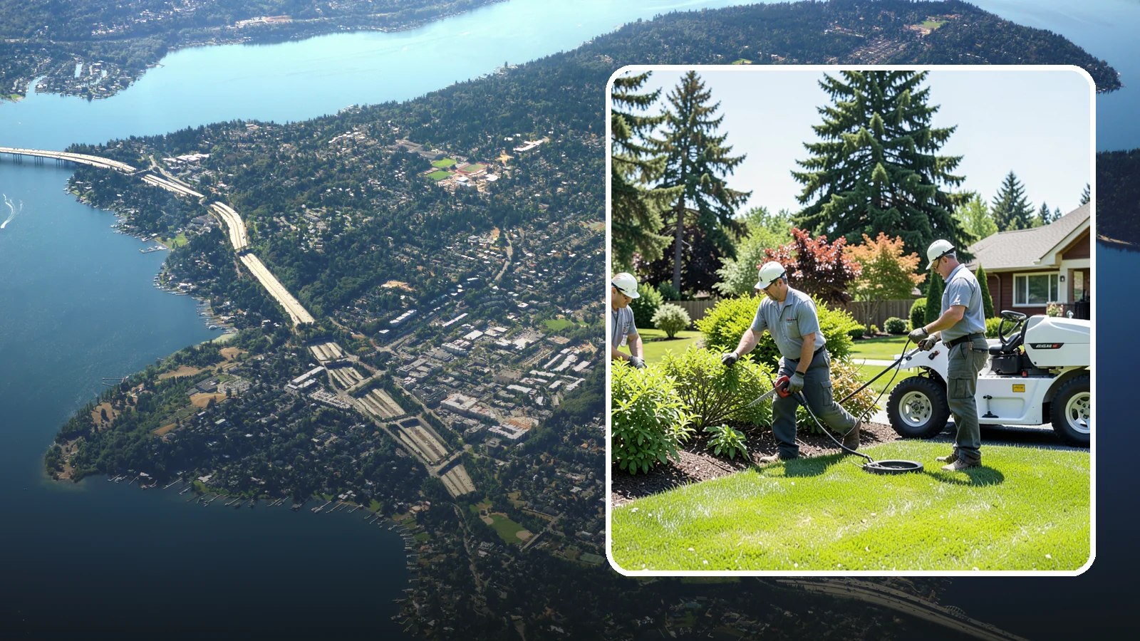 Commercial Landscape Maintenance in Mercer Island, King County, WA - Full-service grounds care that keeps Puget Sound commercial properties polished, safe, and welcoming to tenants and customers...