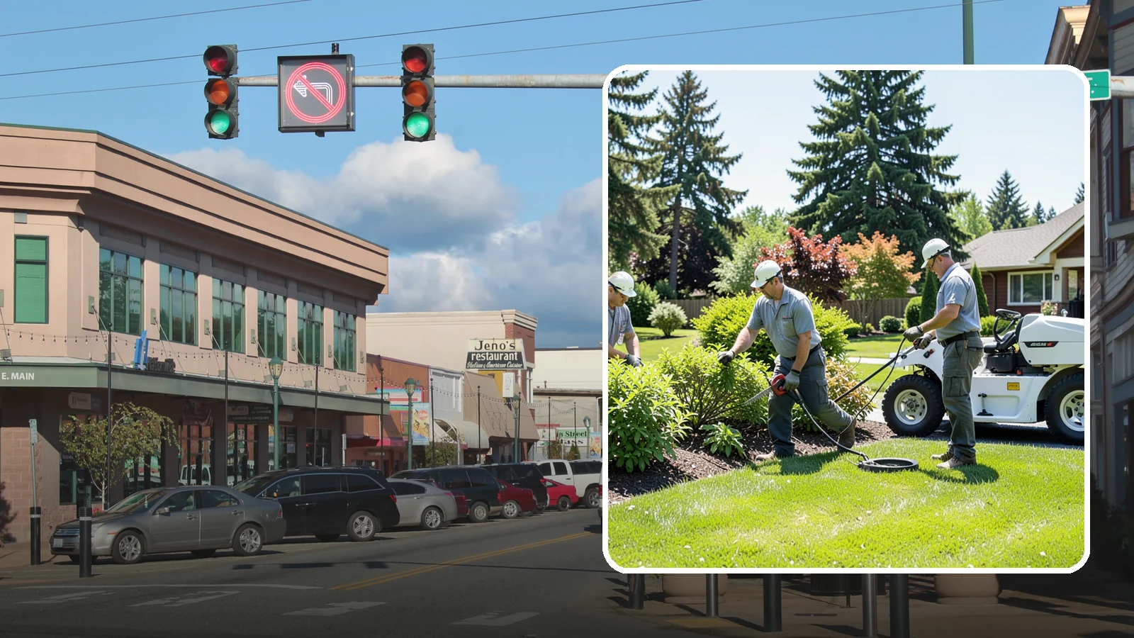 Commercial Landscape Maintenance in Monroe, Snohomish County, WA - Full-service grounds care that keeps Puget Sound commercial properties polished, safe, and welcoming to tenants and customers...