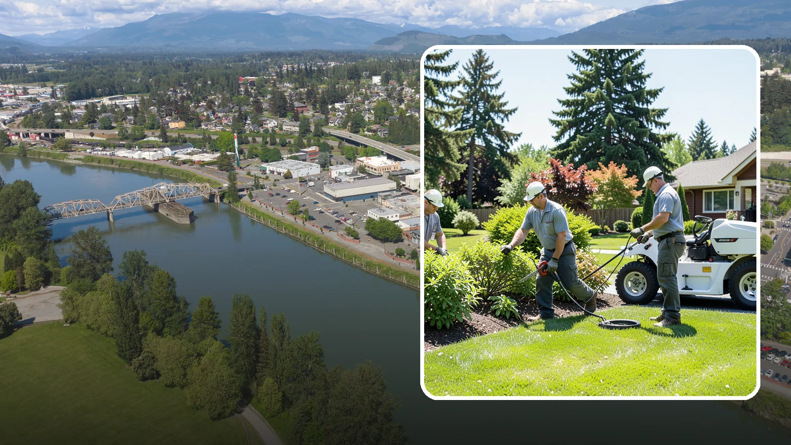 Commercial Landscape Maintenance in Mount Vernon, Skagit County, WA - Full-service grounds care that keeps Puget Sound commercial properties polished, safe, and welcoming to tenants and customers...
