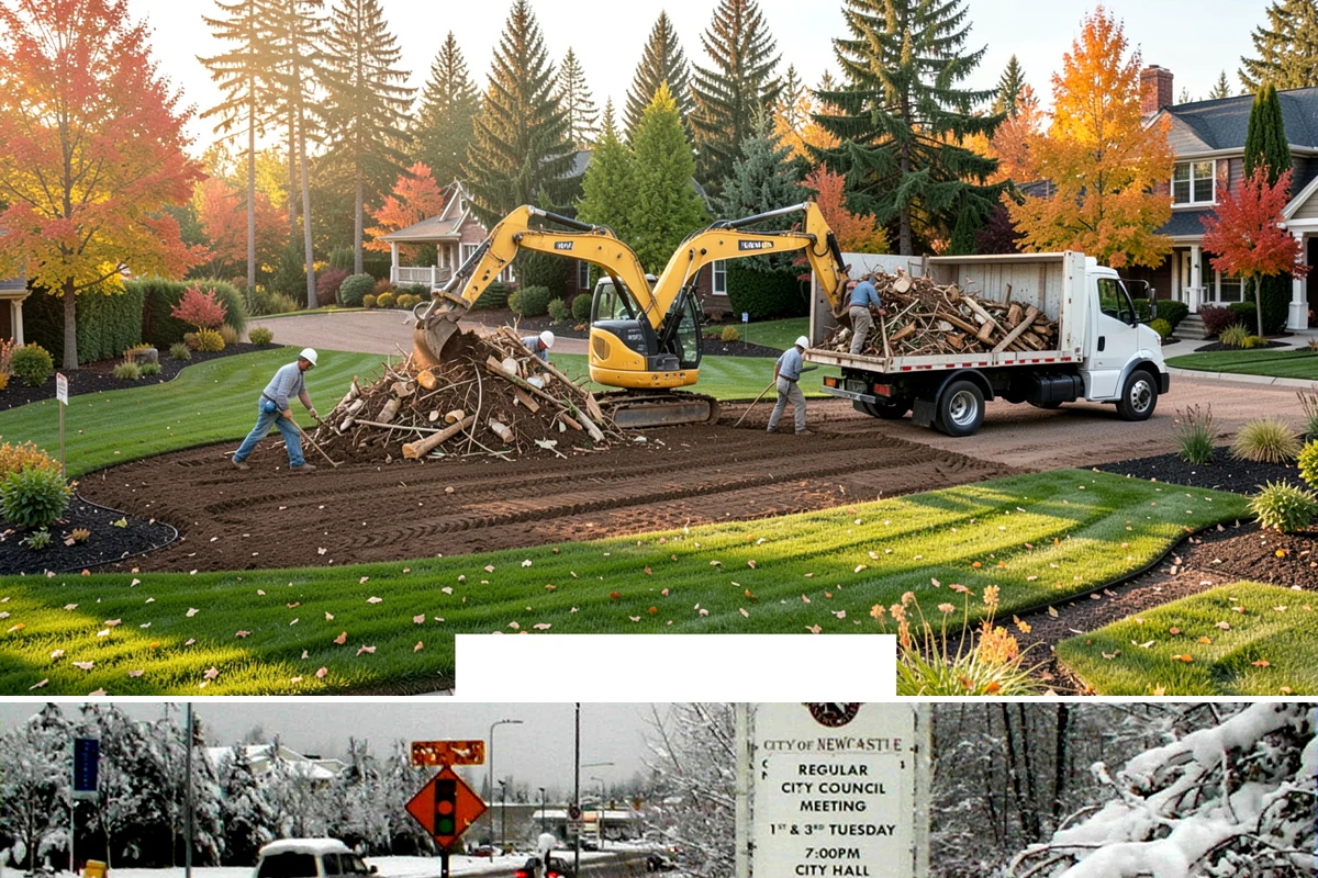 Commercial Landscape Maintenance in Newcastle, King County, WA - Delivered on a year-round contract with weekly or biweekly visits in the growing season and reduced winter visits focused on...