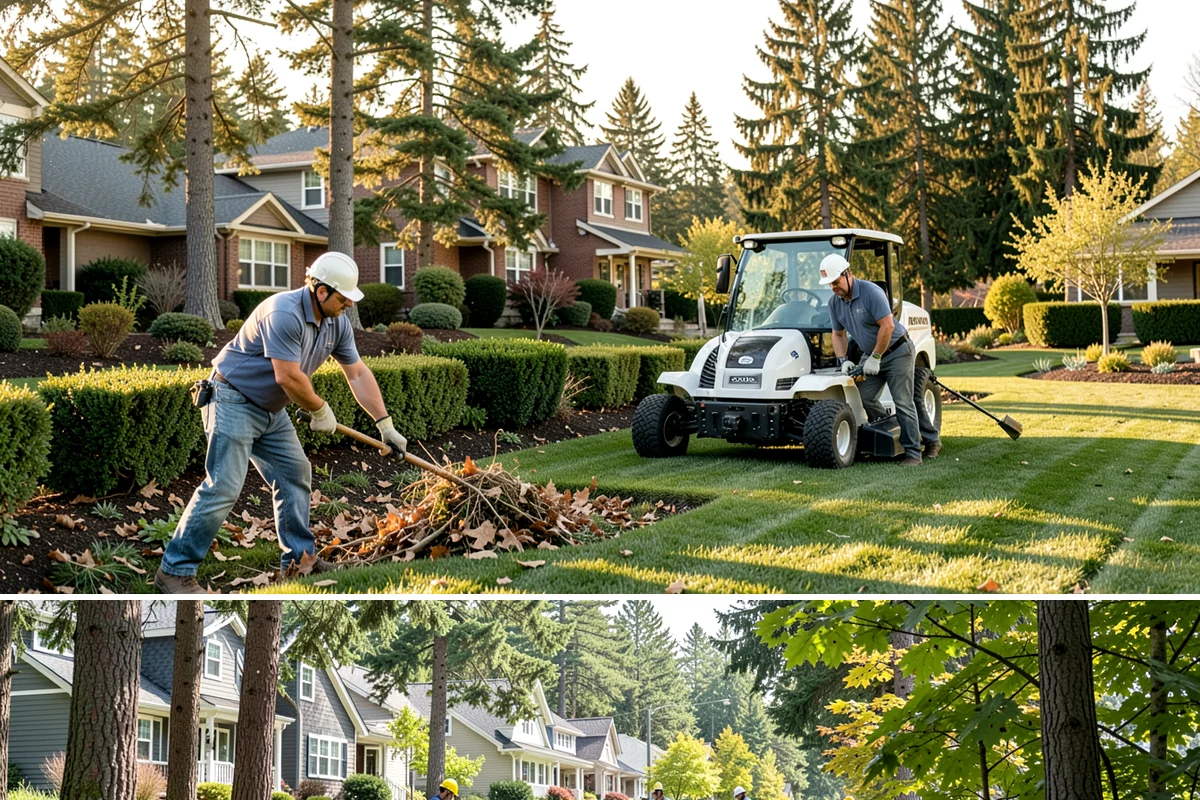 Commercial Landscape Maintenance in Normandy Park, King County, WA - Delivered on a year-round contract with weekly or biweekly visits in the growing season and reduced winter visits focused on...