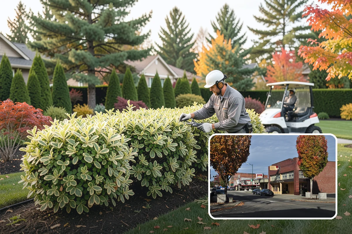 Commercial Landscape Maintenance in Puyallup, Pierce County, WA - Reliable service that reflects well on your brand and tenants