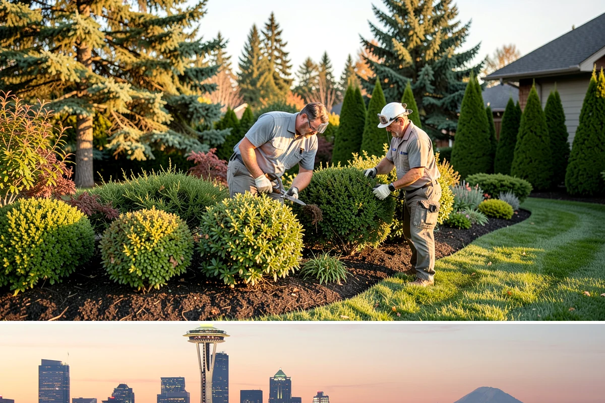 Commercial Landscape Maintenance in Seattle, King County, WA - Delivered on a year-round contract with weekly or biweekly visits in the growing season and reduced winter visits focused on...