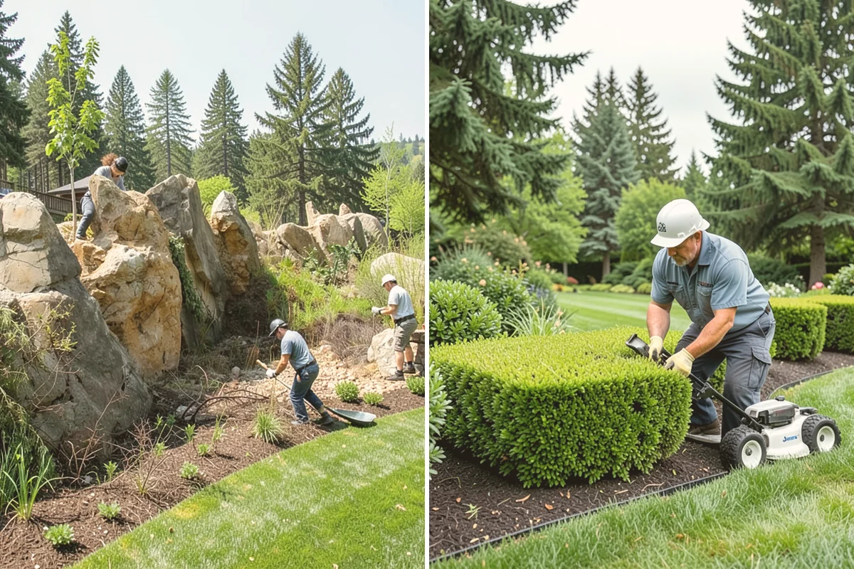 Commercial Landscape Maintenance in Stanwood, Snohomish County, WA - Assess the site and review lease or ownership maintenance requirements