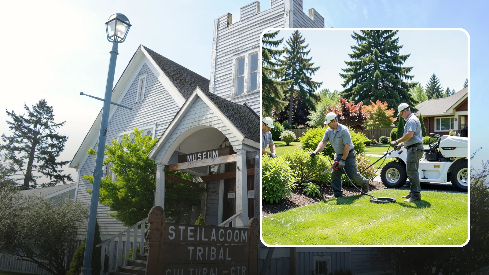 Commercial Landscape Maintenance in Steilacoom, Pierce County, WA - Full-service grounds care that keeps Puget Sound commercial properties polished, safe, and welcoming to tenants and customers...