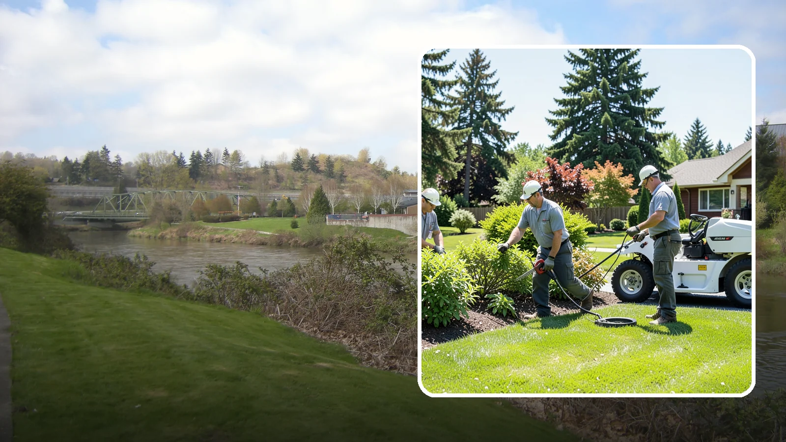 Commercial Landscape Maintenance in Tukwila, King County, WA - Full-service grounds care that keeps Puget Sound commercial properties polished, safe, and welcoming to tenants and customers...
