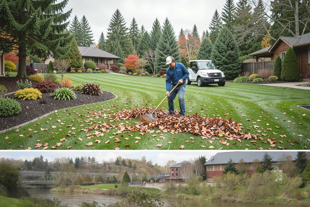 Commercial Landscape Maintenance in Tukwila, King County, WA - Delivered on a year-round contract with weekly or biweekly visits in the growing season and reduced winter visits focused on...