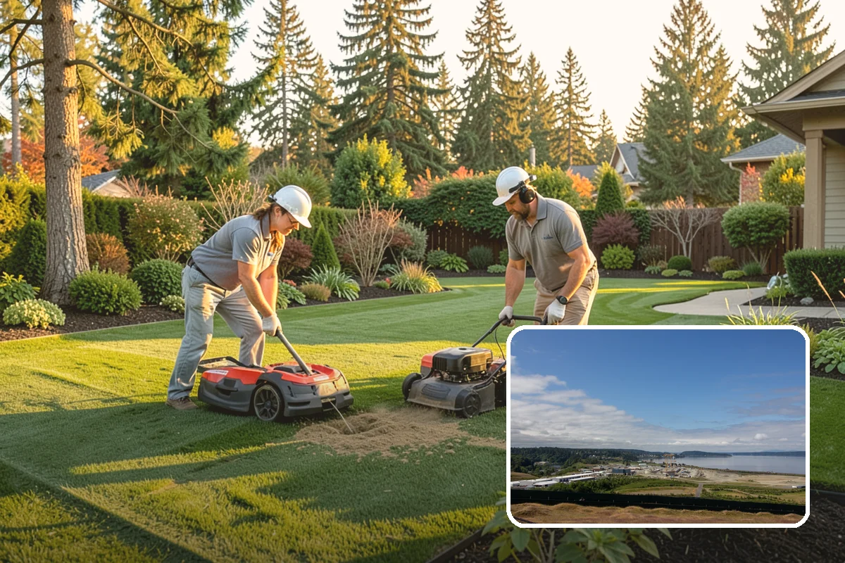 Commercial Landscape Maintenance in University Place, Pierce County, WA - Reliable service that reflects well on your brand and tenants