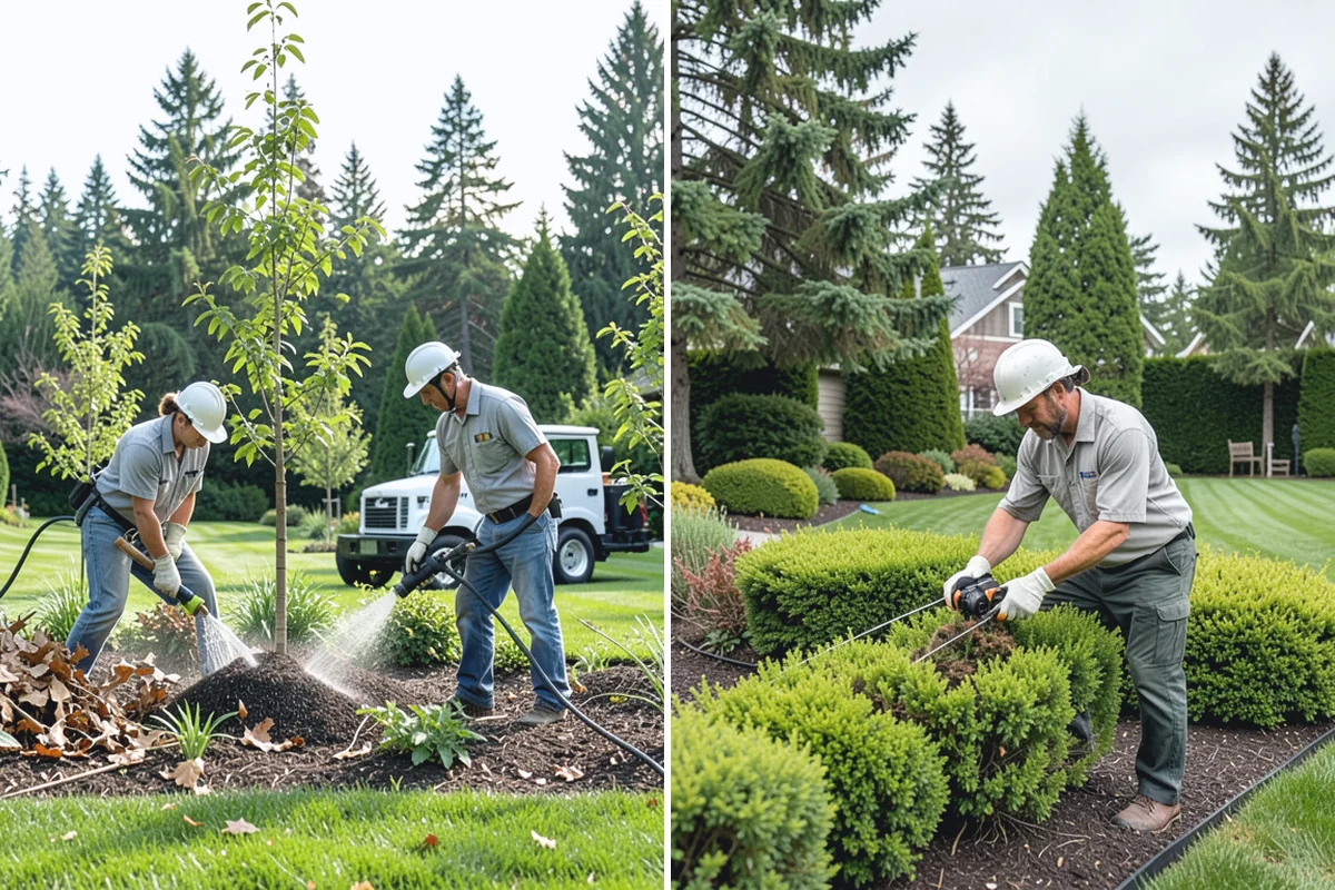 Commercial Landscape Maintenance in Woodinville, King County, WA - Assess the site and review lease or ownership maintenance requirements