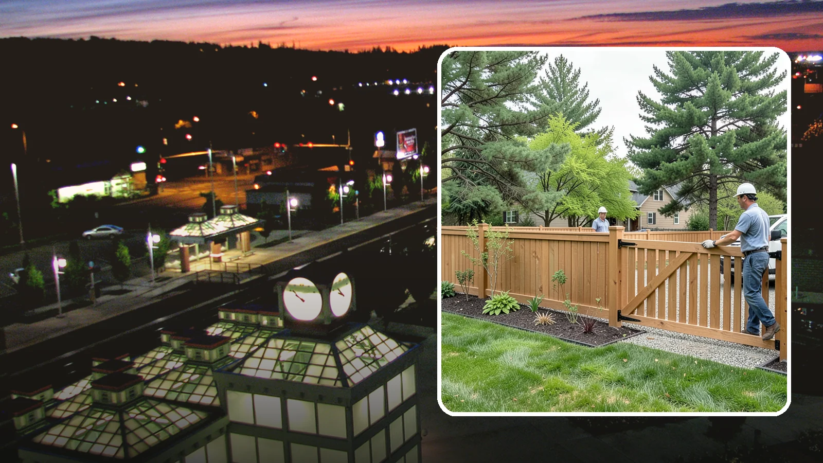 Composite Fence Installation in Auburn, King County, WA - We build modern composite fences that pair the warmth of wood with rot-proof durability made for wet Northwest conditions.