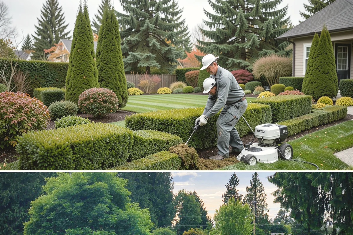 Composite Fence Installation in Bonney Lake, Pierce County, WA - Composite performs well year-round, though drier spring-to-fall weeks help footings cure before the panels go up.