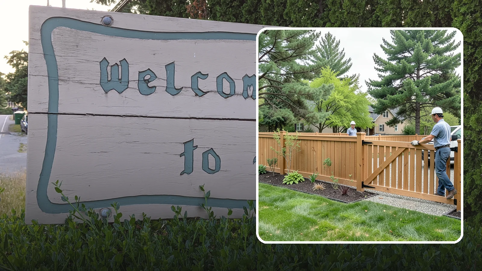 Composite Fence Installation in Brier, Snohomish County, WA - We build modern composite fences that pair the warmth of wood with rot-proof durability made for wet Northwest conditions.
