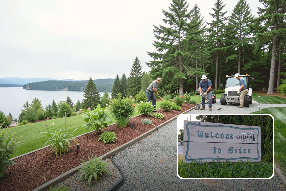 Composite Fence Installation in Brier, Snohomish County, WA - Resists rot, moss, and moisture without sealing