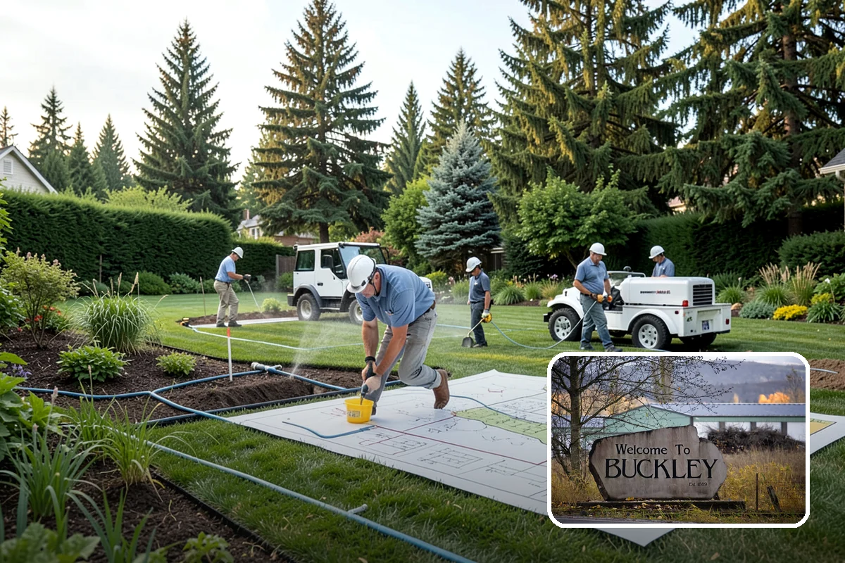 Composite Fence Installation in Buckley, Pierce County, WA - Resists rot, moss, and moisture without sealing