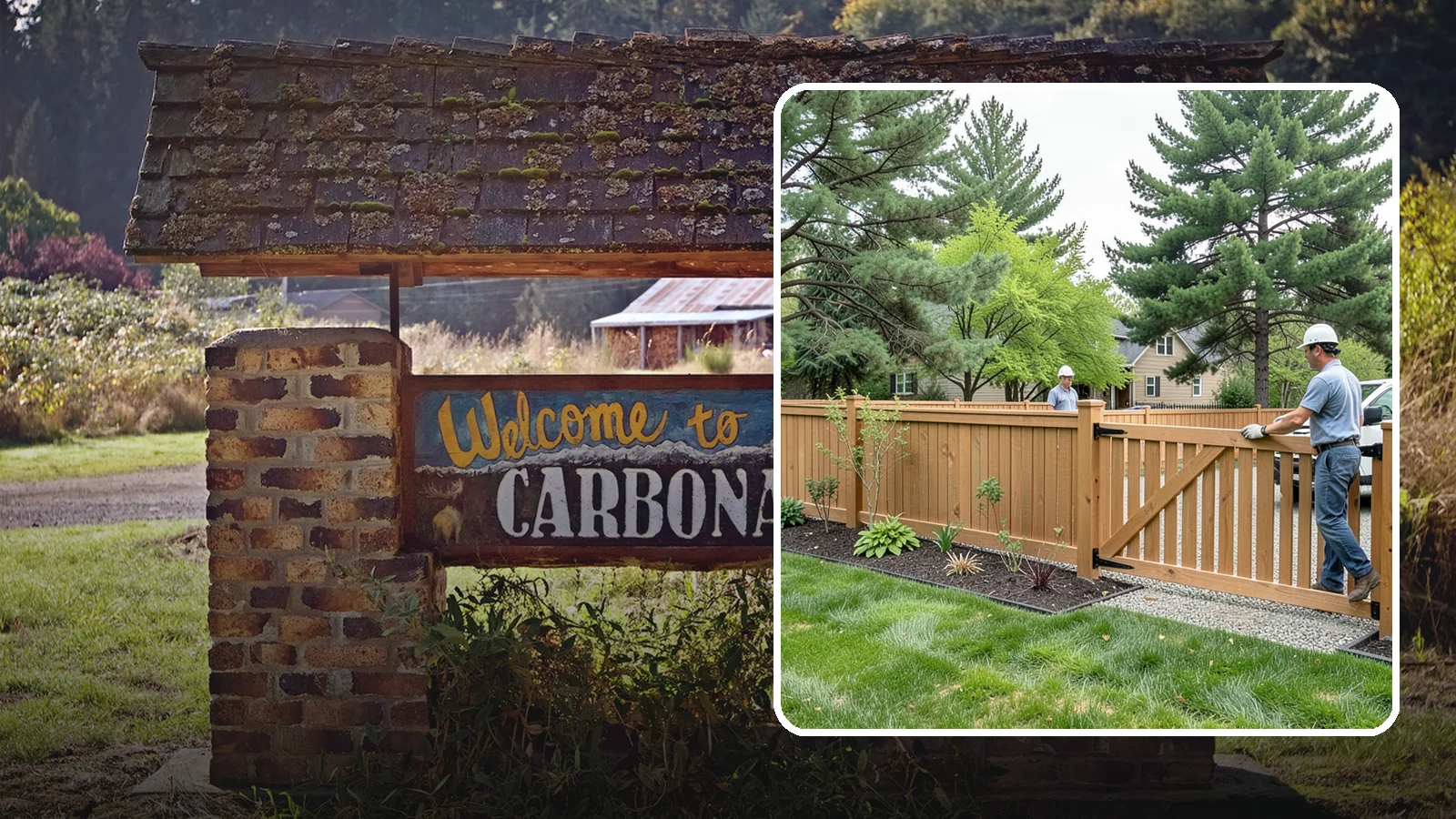 Composite Fence Installation in Carbonado, Pierce County, WA - We build modern composite fences that pair the warmth of wood with rot-proof durability made for wet Northwest conditions.