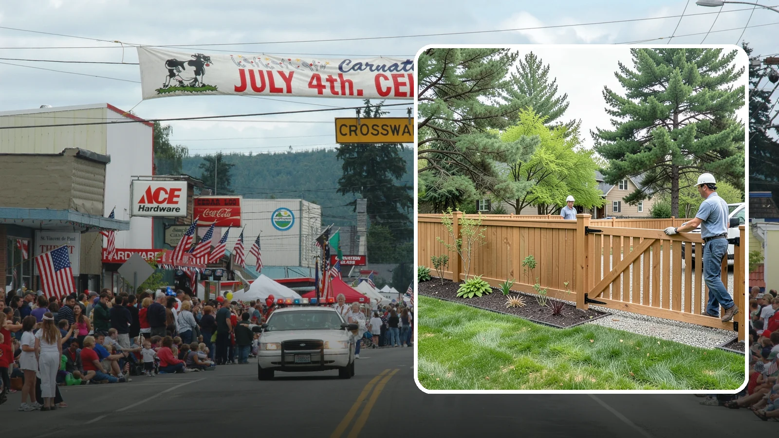 Composite Fence Installation in Carnation, King County, WA - We build modern composite fences that pair the warmth of wood with rot-proof durability made for wet Northwest conditions.