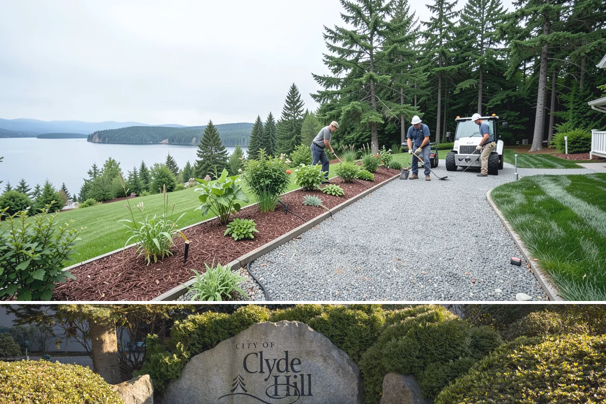 Composite Fence Installation in Clyde Hill, King County, WA - Composite performs well year-round, though drier spring-to-fall weeks help footings cure before the panels go up.