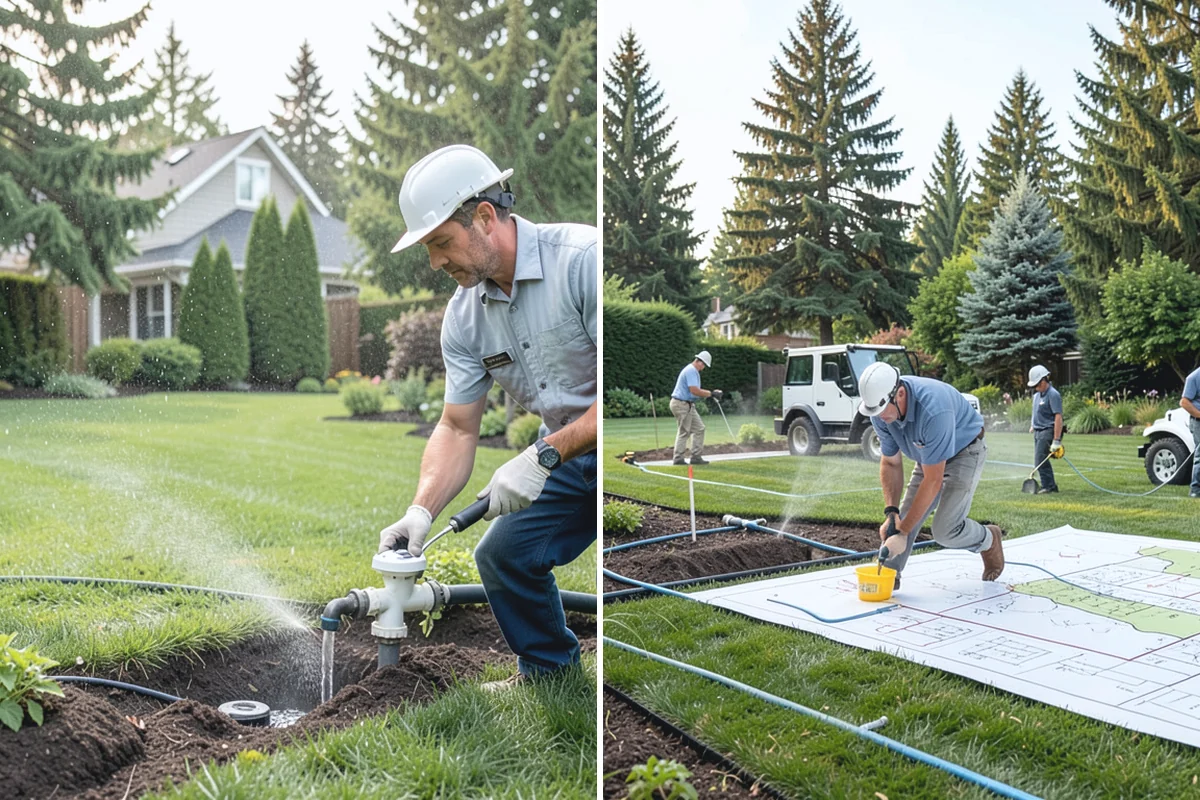 Composite Fence Installation in Darrington, Snohomish County, WA - Review board style, color, and layout on site