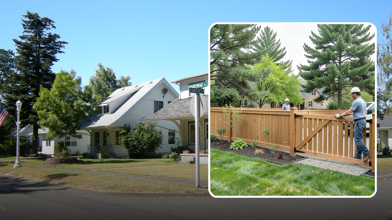 Composite Fence Installation in DuPont, Pierce County, WA - We build modern composite fences that pair the warmth of wood with rot-proof durability made for wet Northwest conditions.