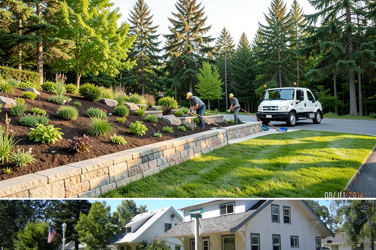 Composite Fence Installation in DuPont, Pierce County, WA - Composite performs well year-round, though drier spring-to-fall weeks help footings cure before the panels go up.