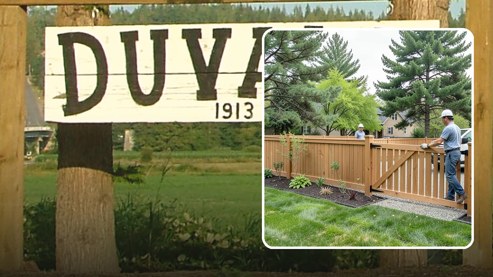 Composite Fence Installation in Duvall, King County, WA - We build modern composite fences that pair the warmth of wood with rot-proof durability made for wet Northwest conditions.