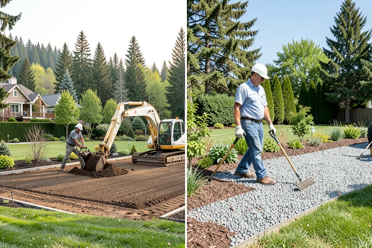Composite Fence Installation in Kenmore, King County, WA - Review board style, color, and layout on site