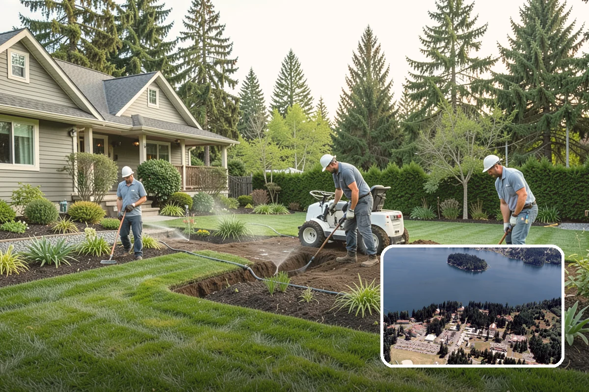 Composite Fence Installation in Lakewood, Pierce County, WA - Resists rot, moss, and moisture without sealing