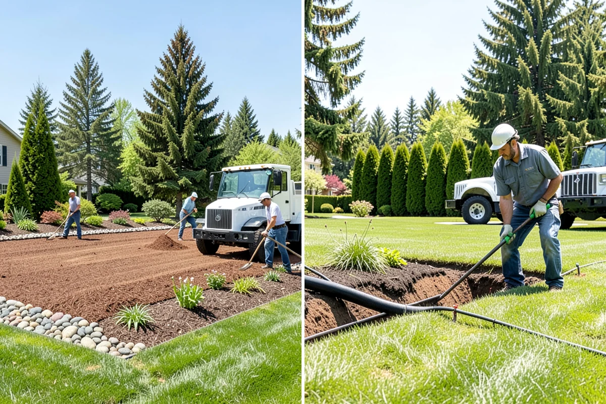 Composite Fence Installation in Lakewood, Pierce County, WA - Review board style, color, and layout on site