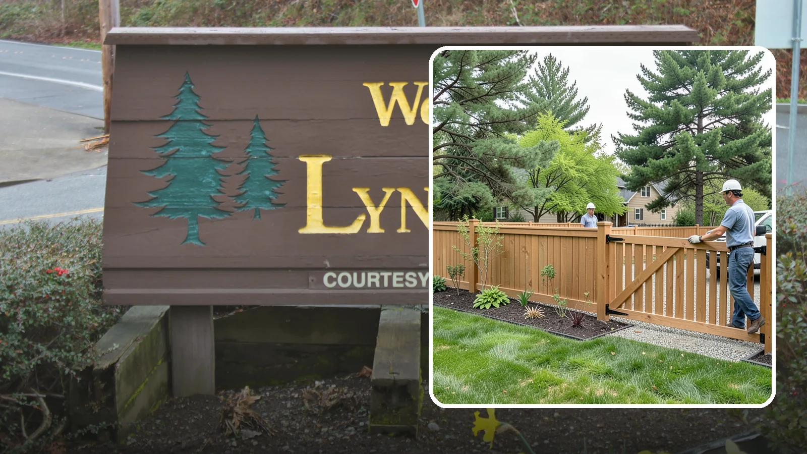 Composite Fence Installation in Lynnwood, Snohomish County, WA - We build modern composite fences that pair the warmth of wood with rot-proof durability made for wet Northwest conditions.