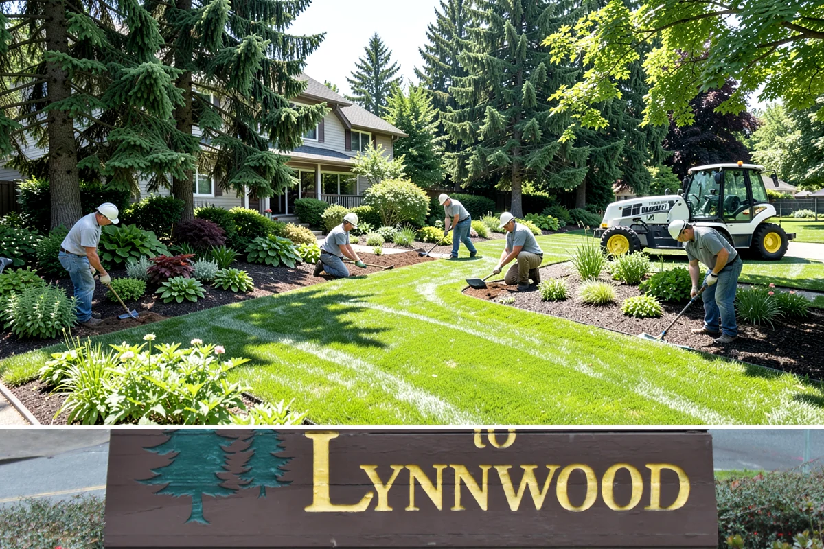 Composite Fence Installation in Lynnwood, Snohomish County, WA - Composite performs well year-round, though drier spring-to-fall weeks help footings cure before the panels go up.
