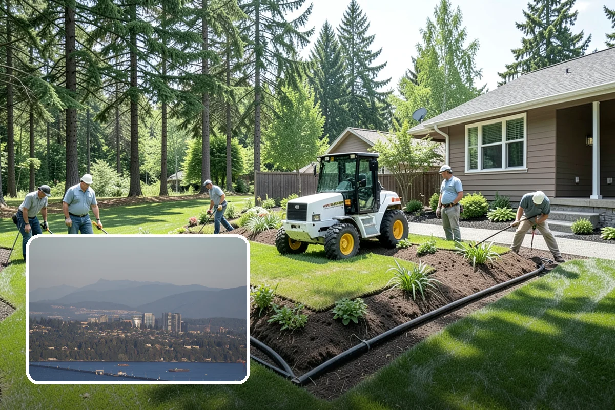 Composite Fence Installation in Medina, King County, WA - Resists rot, moss, and moisture without sealing