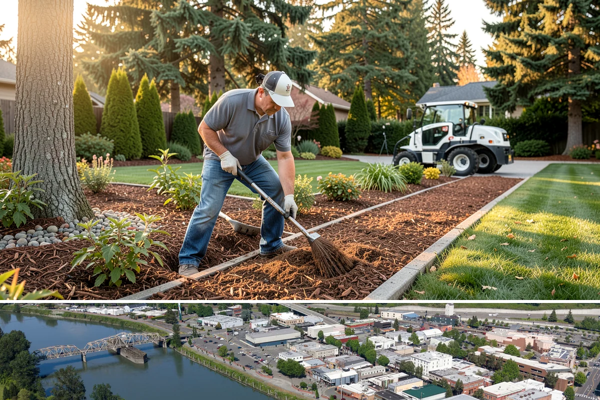 Composite Fence Installation in Mount Vernon, Skagit County, WA - Composite performs well year-round, though drier spring-to-fall weeks help footings cure before the panels go up.