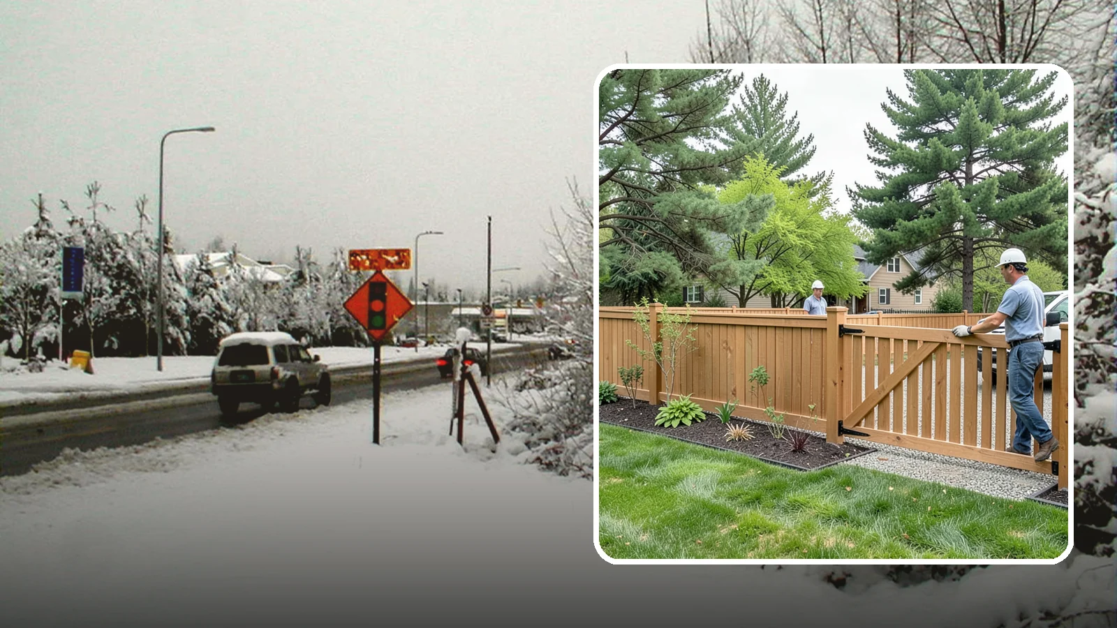 Composite Fence Installation in Newcastle, King County, WA - We build modern composite fences that pair the warmth of wood with rot-proof durability made for wet Northwest conditions.