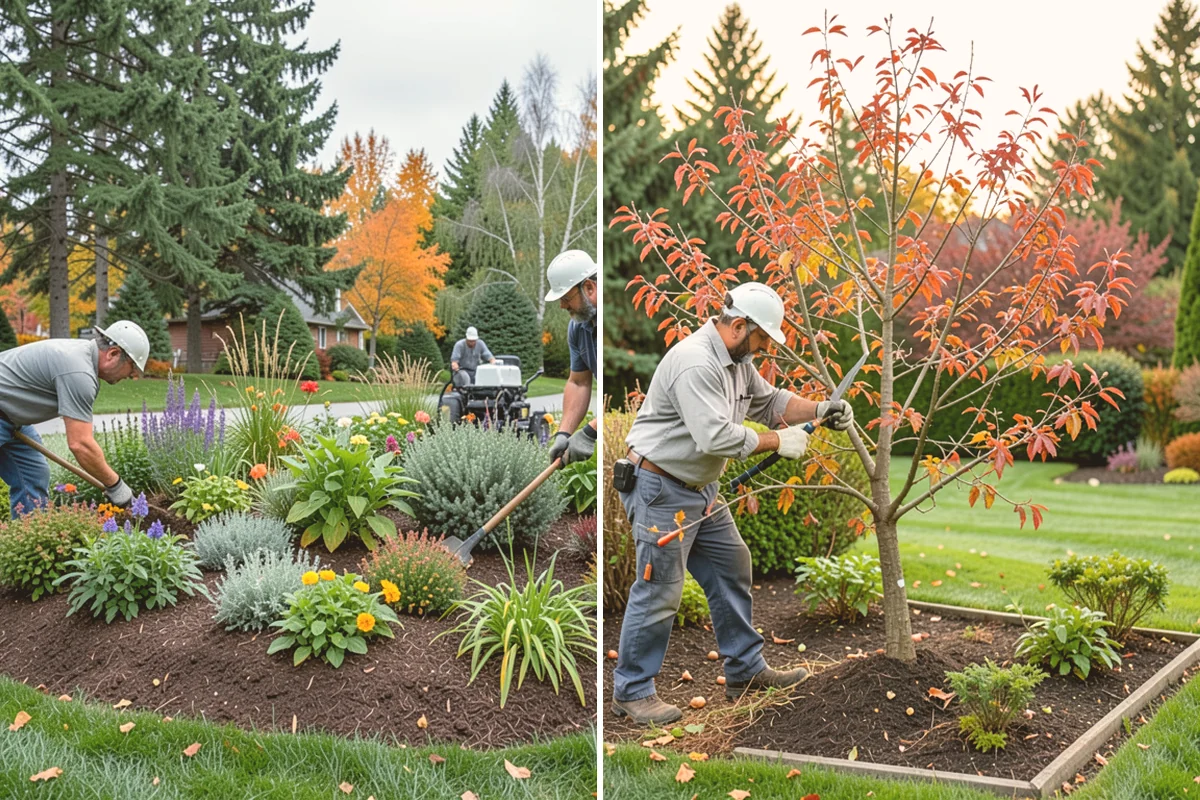 Composite Fence Installation in Newcastle, King County, WA - Review board style, color, and layout on site