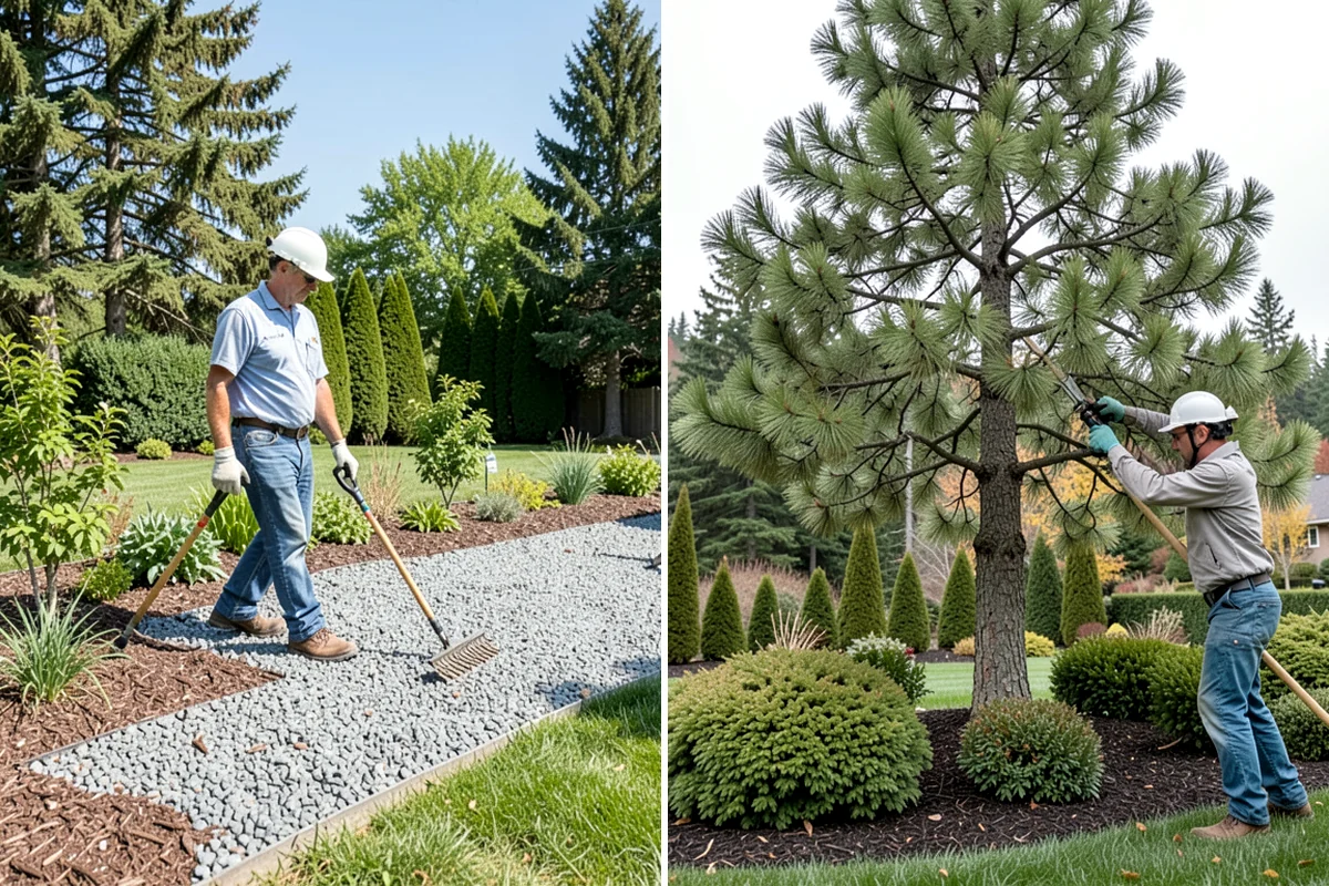 Composite Fence Installation in Pacific, King County, WA - Review board style, color, and layout on site