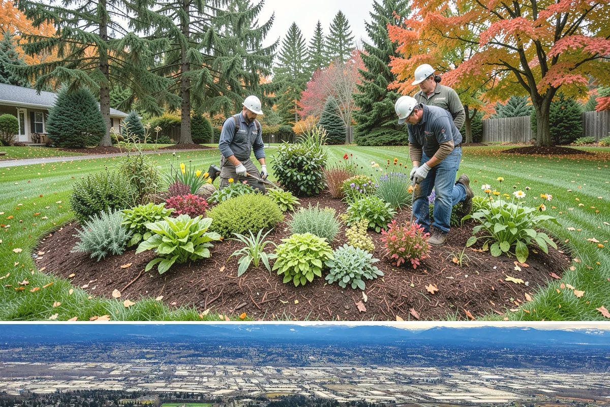 Composite Fence Installation in SeaTac, King County, WA - Composite performs well year-round, though drier spring-to-fall weeks help footings cure before the panels go up.